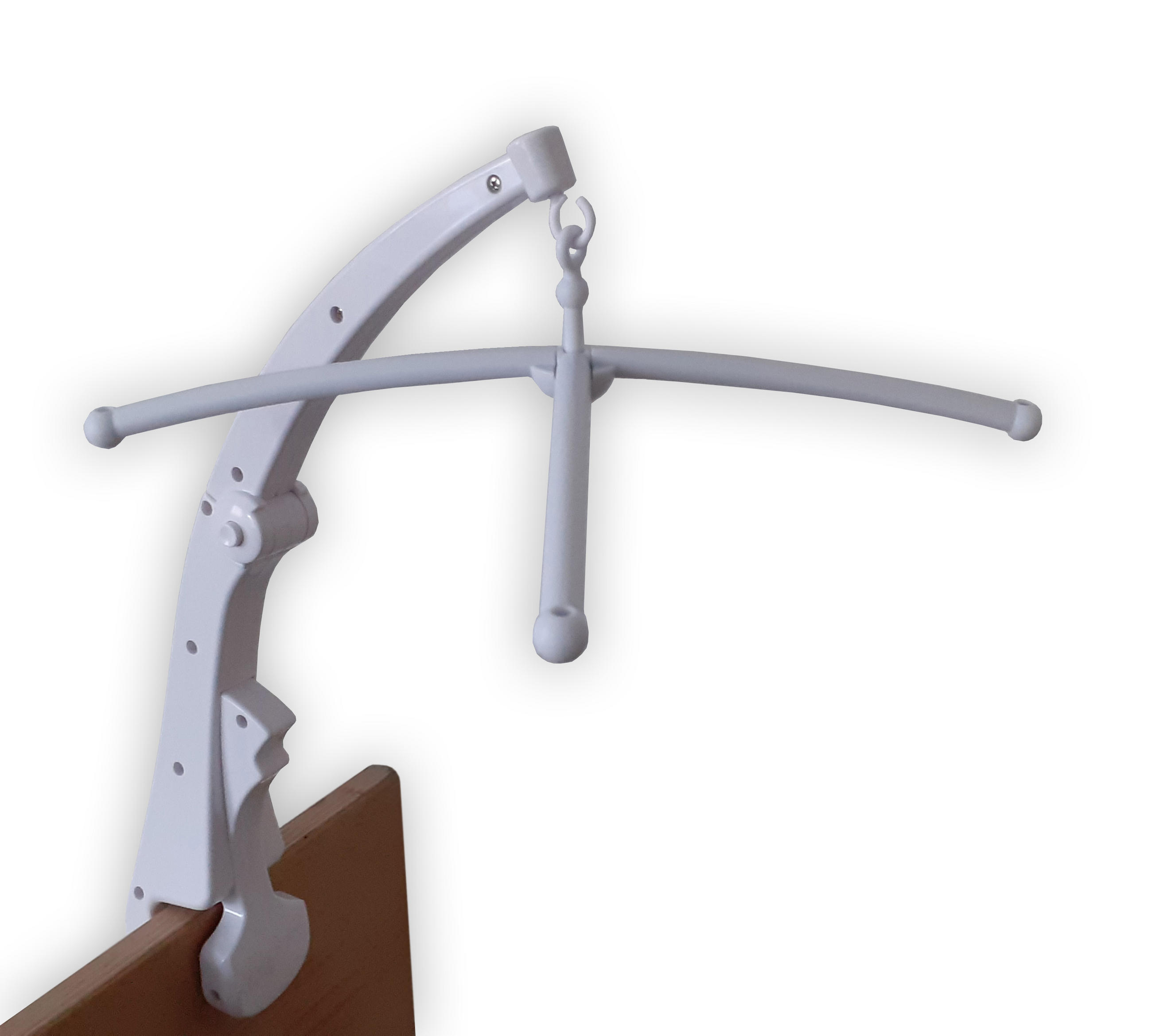Niermann Mobilehalter zum klemmen  - Weiß, Basics, Kunststoff (27/40cm)