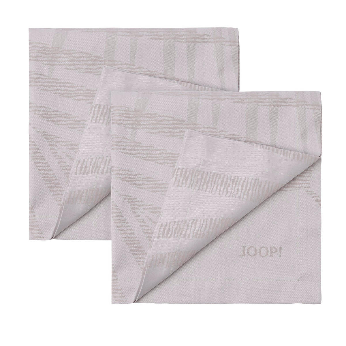 STOFFSERVIETTE 50/50 cm   - Naturfarben, Basics, Textil (50/50cm) - Joop!