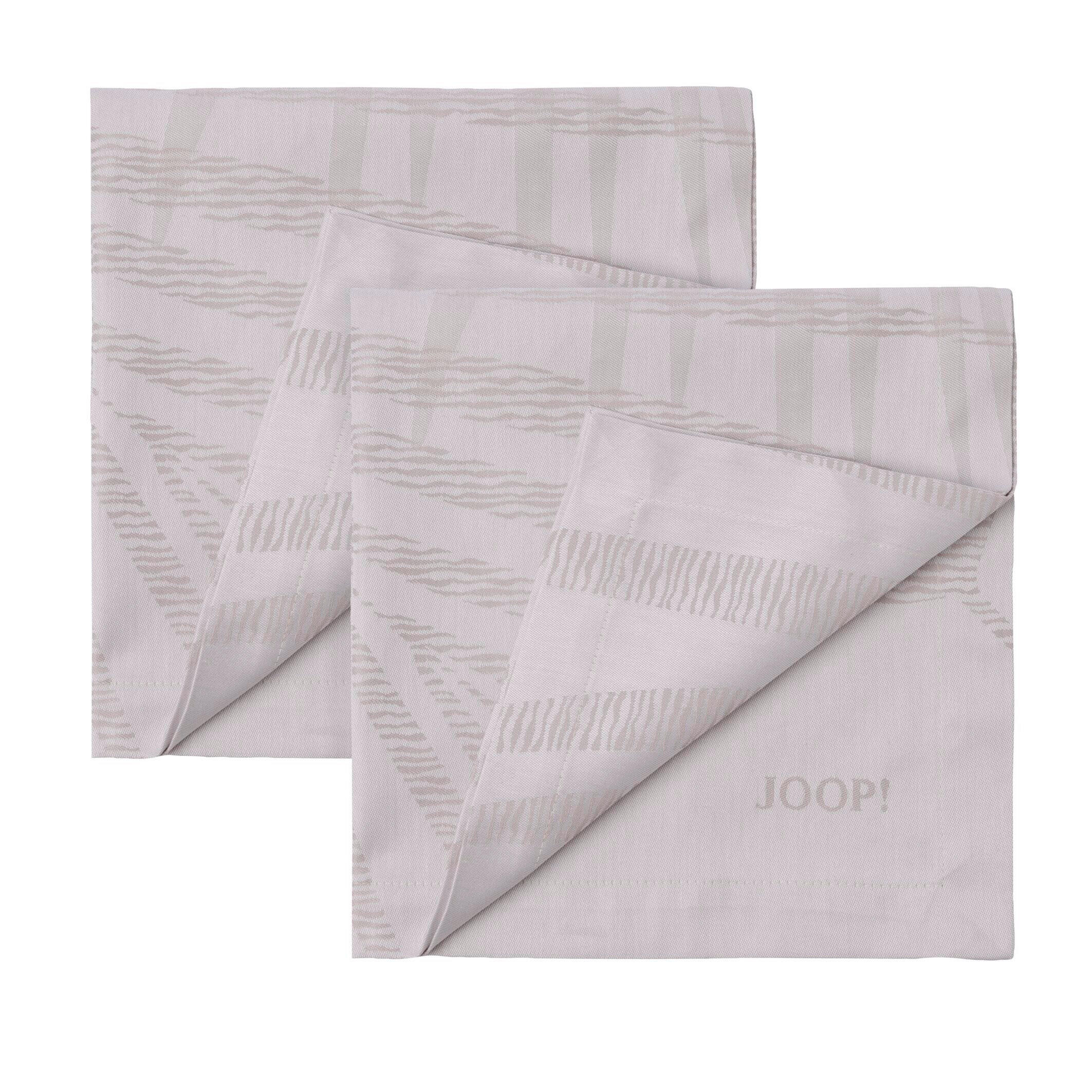 Joop! Stoffserviette Natur 50x50 cm