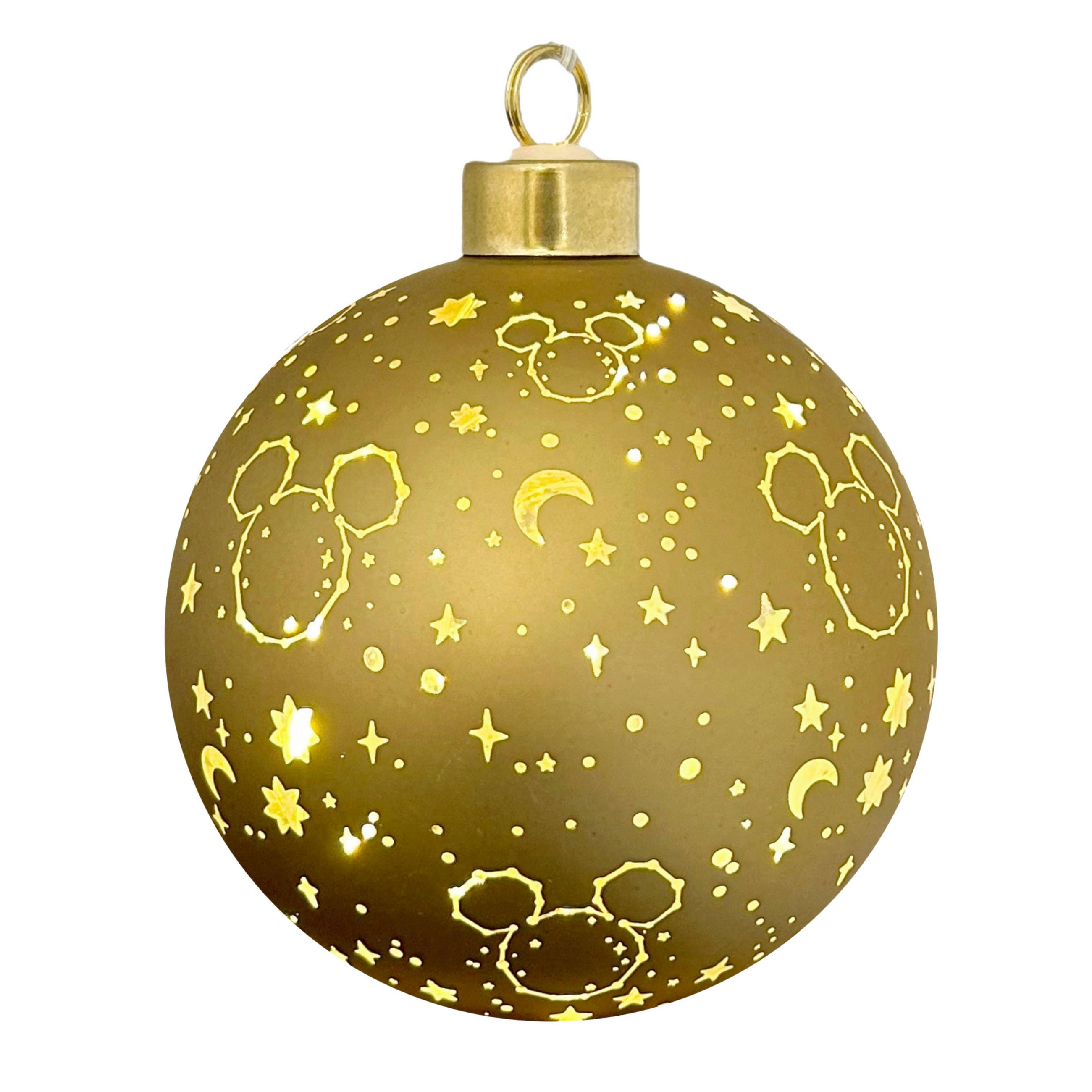 CHRISTBAUMKUGEL  - Multicolor, Trend, Glas (10/10/10cm) - Disney