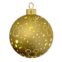 CHRISTBAUMKUGEL  - Multicolor, Trend, Glas (10/10/10cm) - Disney