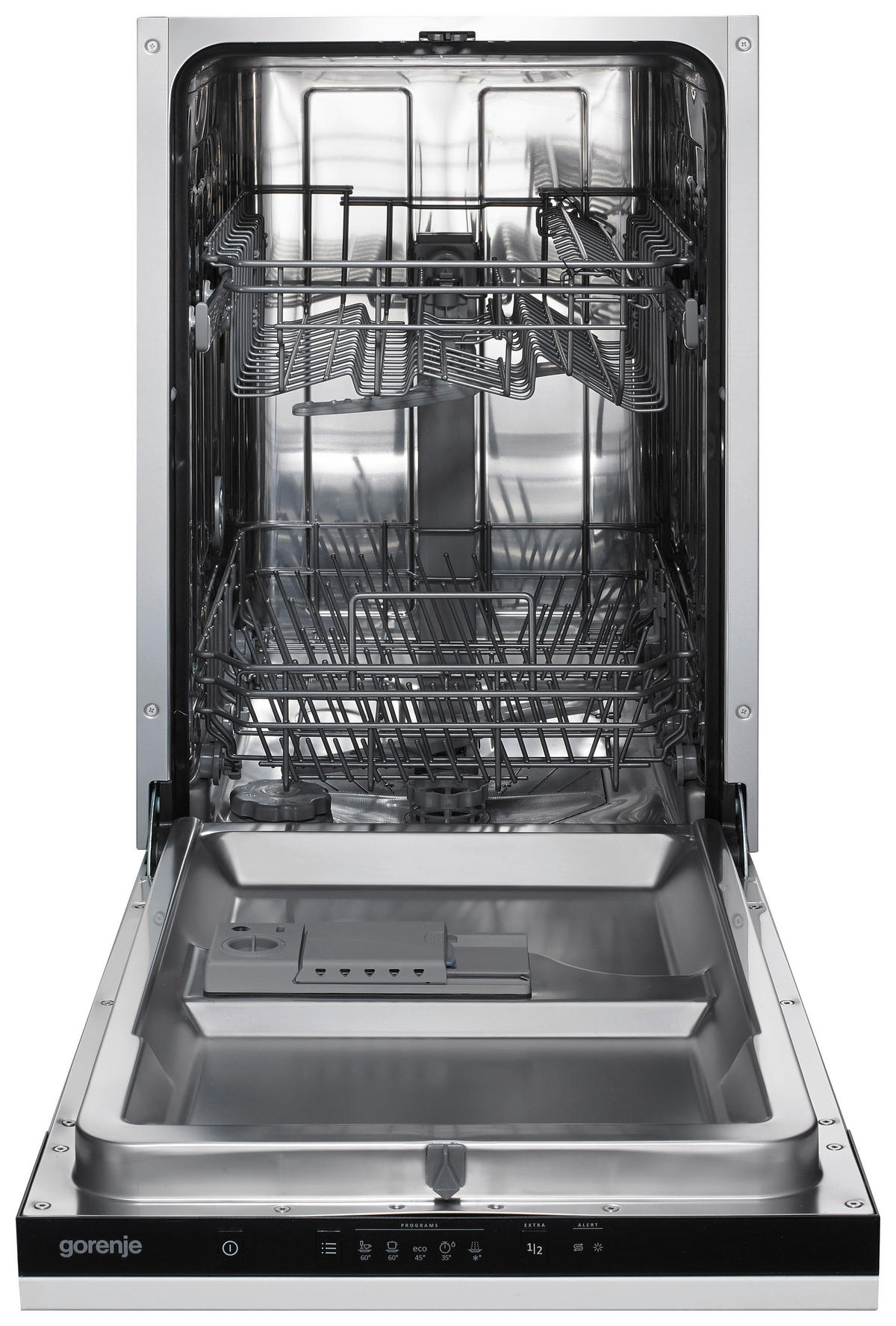 GESCHIRRSPÜLER GV 520E10  - Edelstahlfarben, Basics, Kunststoff/Metall (44,8/81,5/55cm) - Gorenje