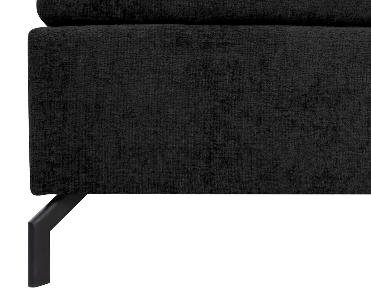 BOXSPRINGBETT 160/200 cm  in Schwarz  - Schwarz, Design, Textil/Metall (160/200cm) - Esposa
