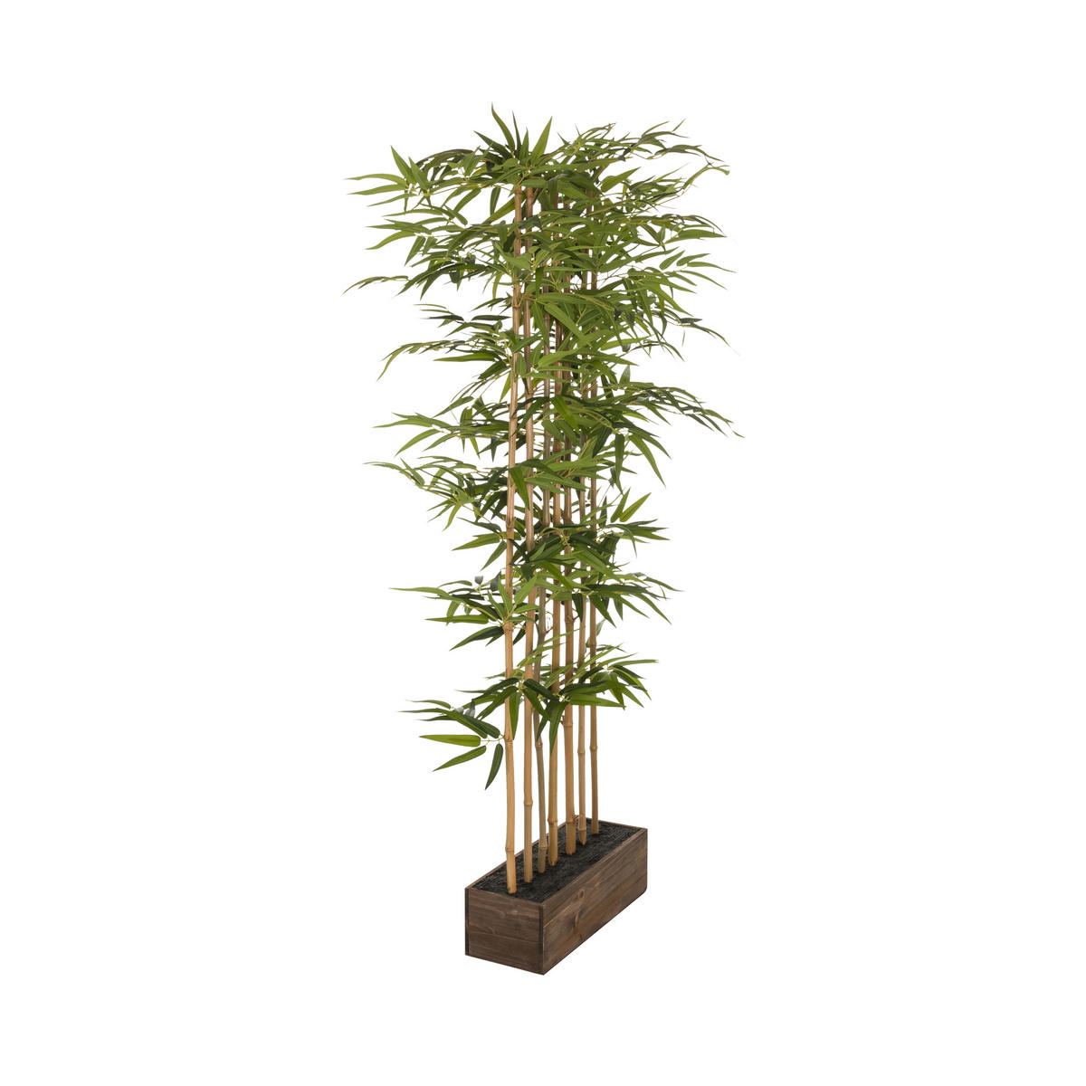 BAMBUS Bambus  - Dunkelbraun/Braun, Basics, Holzwerkstoff/Kunststoff (60/150/30cm) - MID.YOU