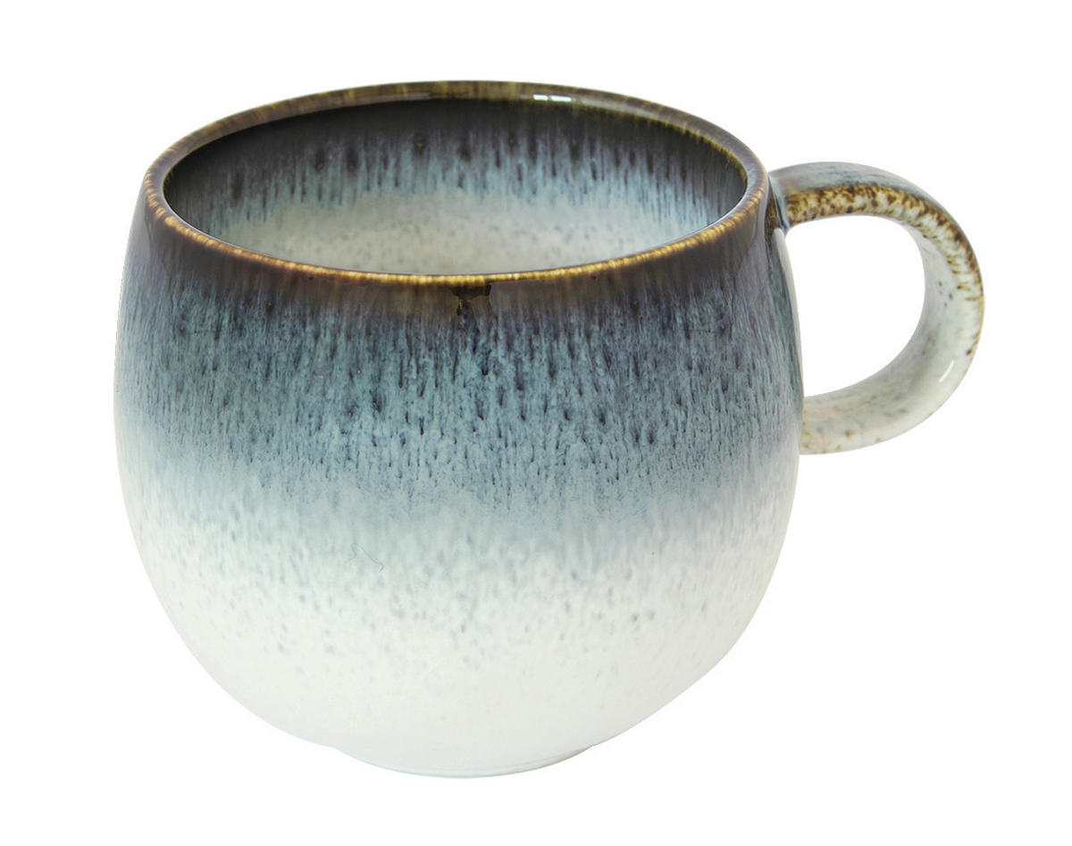 POHÁR  - kék, Basics, kerámia (0,375l) - Easy Life