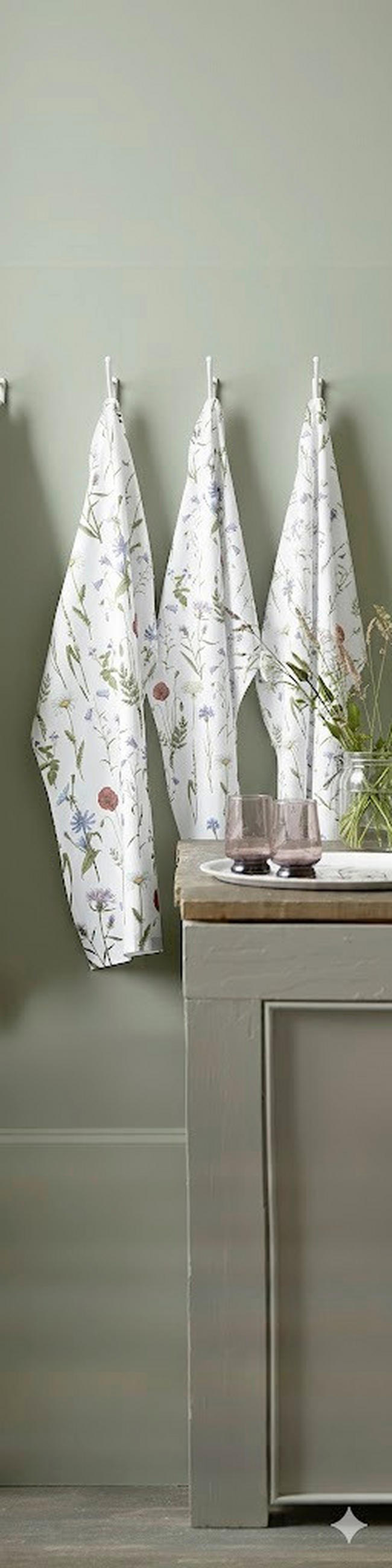 GESCHIRRTUCH-SET 3-teilig Multicolor  - Multicolor, Basics, Textil (50/70cm)