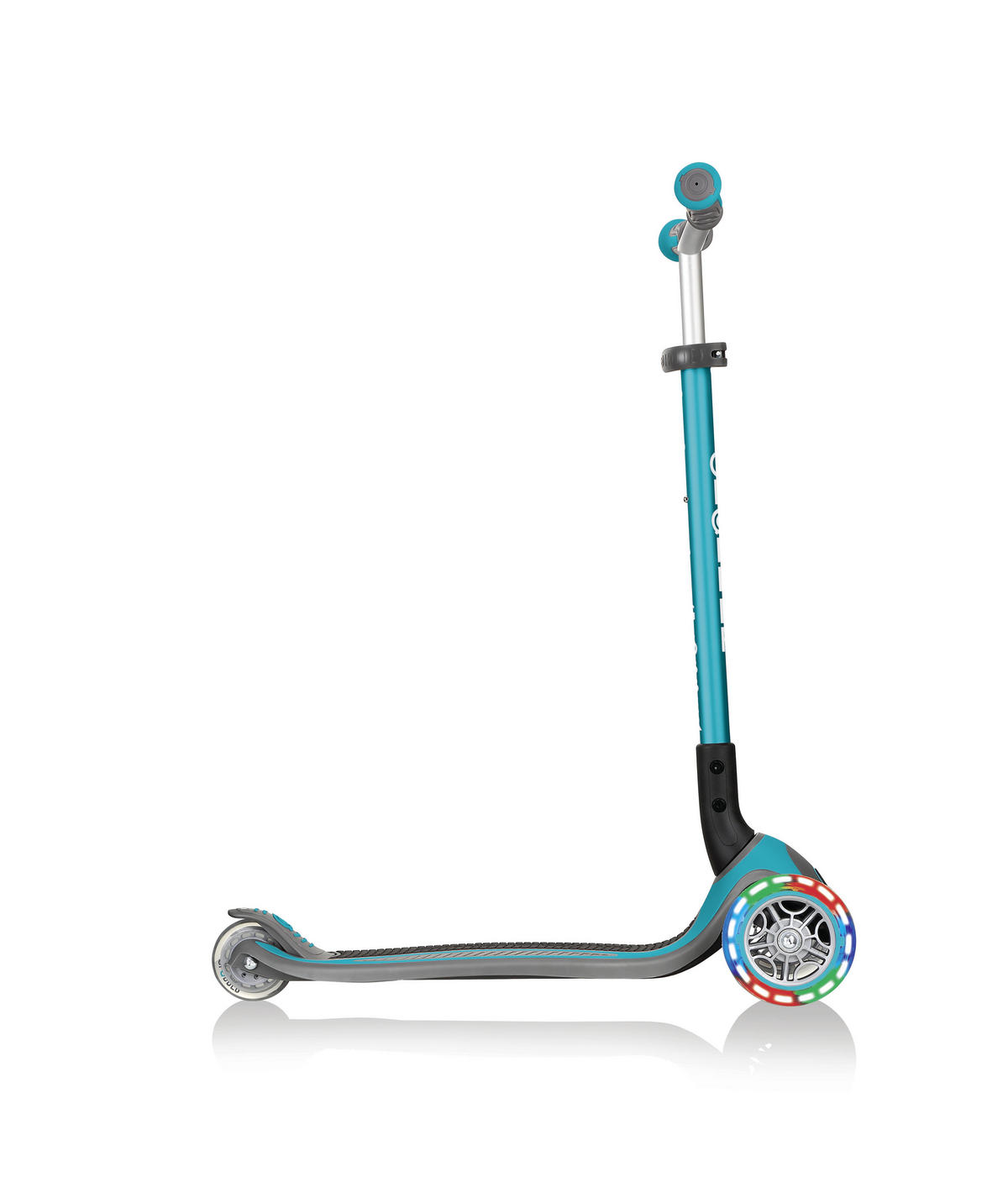 SCOOTER 662 Globber Master Lights  - Türkis/Schwarz, Basics, Kunststoff (61/94/37cm) - GLOBBER