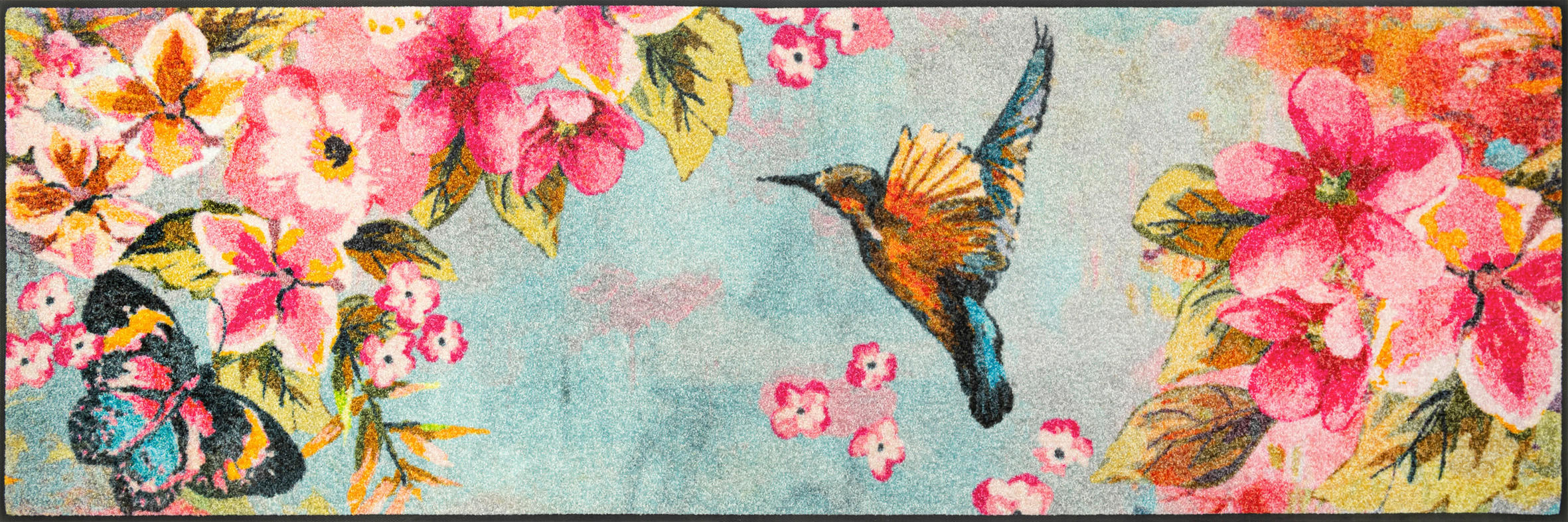 LÄUFER 60/180 cm  - Multicolor, LIFESTYLE, Kunststoff/Textil (60/180cm) - wash+dry