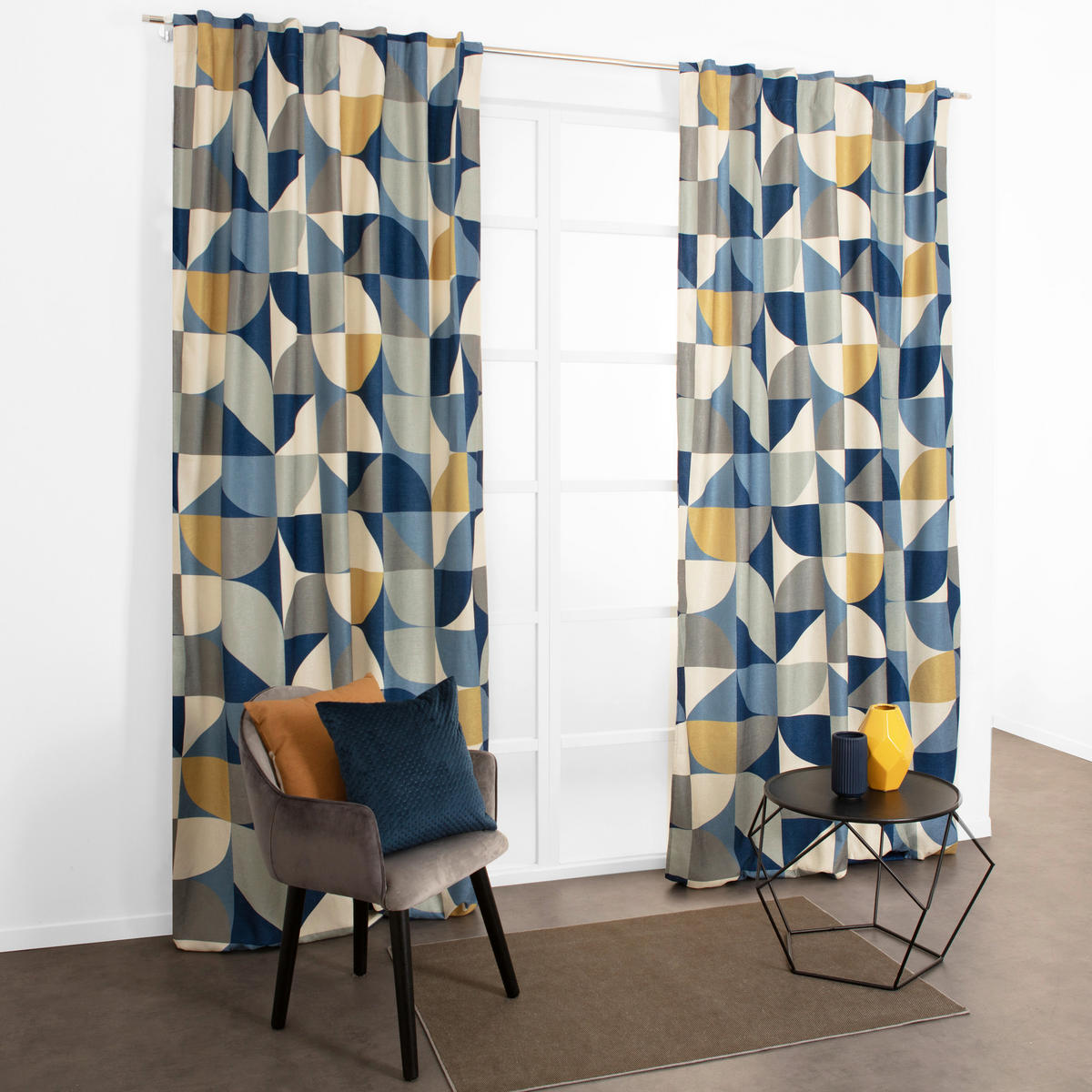 FERTIGVORHANG  blickdicht   140/280 cm  - Multicolor, Basics, Textil (140/280cm)