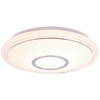 LED-DECKENLEUCHTE 16 W  40/6,5 cm    - Basics, Kunststoff/Metall (40/6,5cm) - Globo