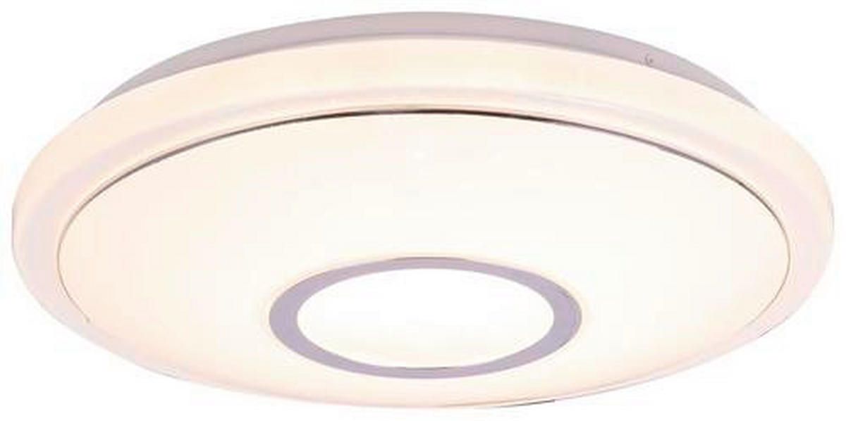 LED-DECKENLEUCHTE 16 W  40/6,5 cm    - Basics, Kunststoff/Metall (40/6,5cm) - Globo