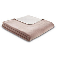 ODEJA 150/200 cm svetlo roza  - svetlo roza, Konvencionalno, umetna masa (150/200cm)