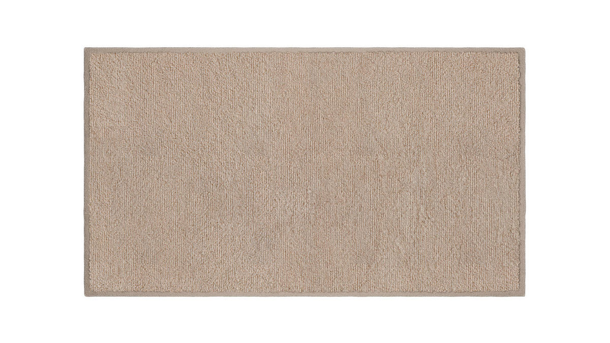 KÚPEĽŇOVÁ PREDLOŽKA, 65/115 cm - béžová, Basics, textil/plast (65/115cm) - Grund