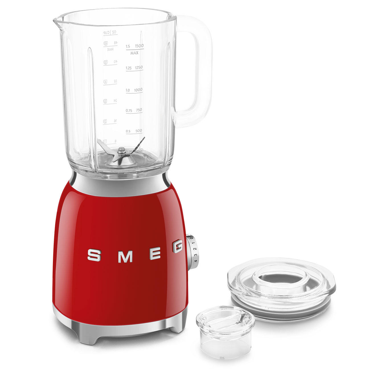 STANDMIXER  - Rot, Design, Kunststoff/Metall (19,7/39,7/16,3cm) - SMEG