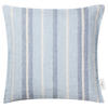 KISSENHÜLLE Linen 40/40 cm  - Naturfarben/Hellblau, Konventionell, Textil (40/40cm) - Tom Tailor