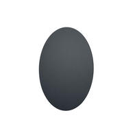 LED-WANDLEUCHTE 30/4 cm   - Schwarz, Design, Metall (30/4cm) - Hell