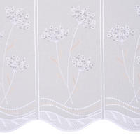 ZÁCLONA KRÁTKÁ, poloprůhledné, 60 cm - šedá, Konvenční, plast (60cm) - Esposa