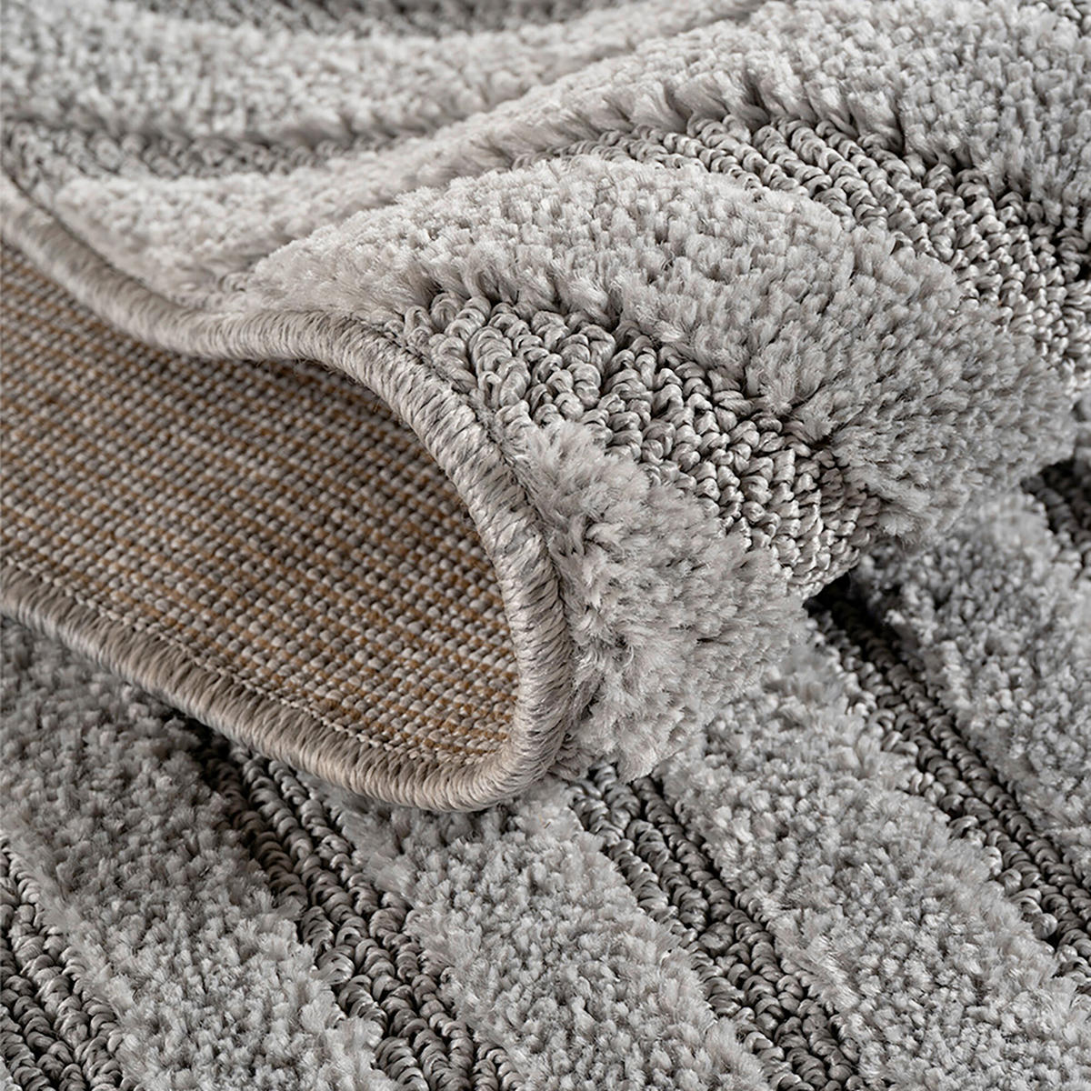 FLACHWEBETEPPICH 200/290 cm ART Silberfarben rechteckig  - Silberfarben, Basics, Kunststoff/Textil (200/290cm) - Novel