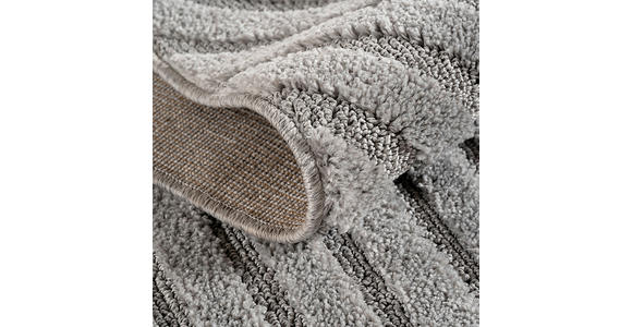 FLACHWEBETEPPICH 140/200 cm ART Silberfarben  - Silberfarben, Basics, Kunststoff/Textil (140/200cm) - Novel