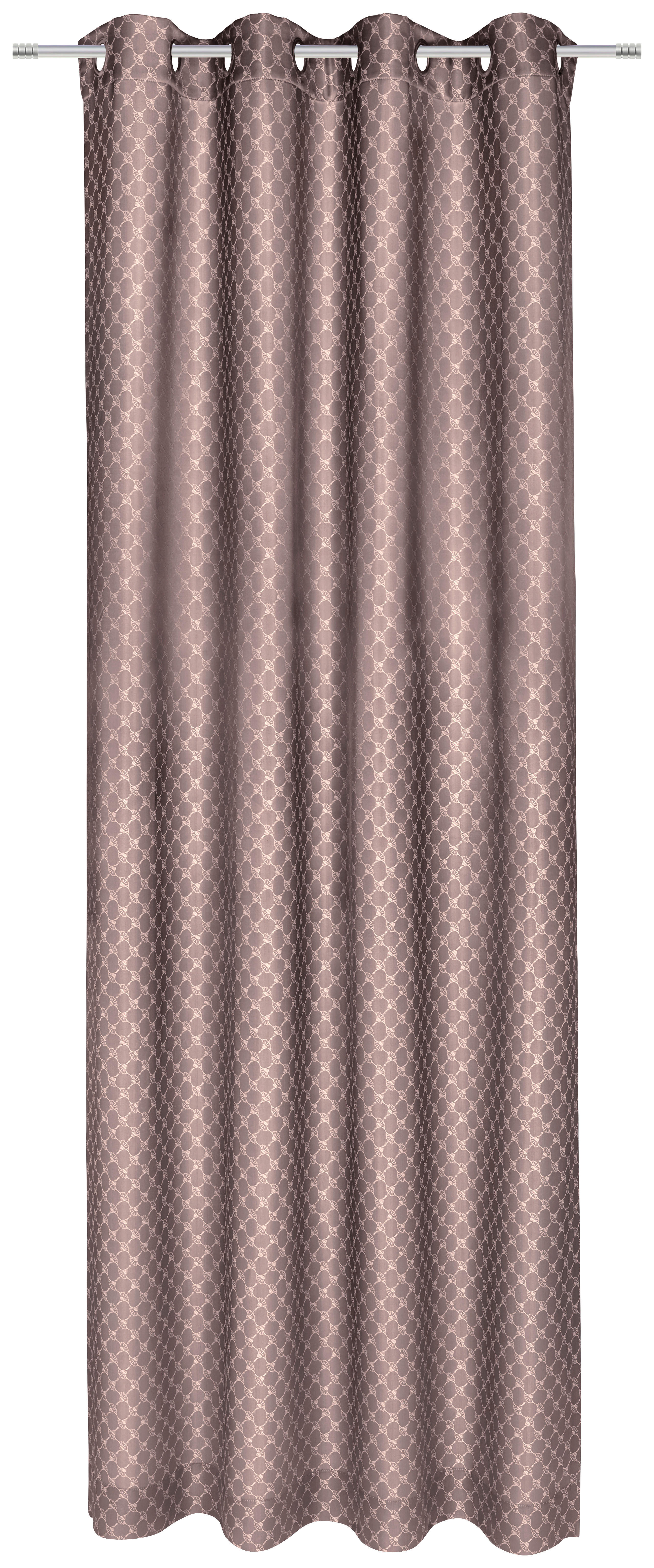 ÖSENSCHAL J-Allovers blickdicht 140/250 cm   - Rosa, Design, Textil (140/250cm) - Joop!