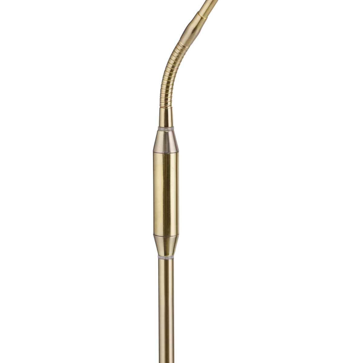 LED-STEHLEUCHTE 74/74/163 cm    - Messingfarben, Basics, Glas/Metall (74/74/163cm) - Paul Neuhaus