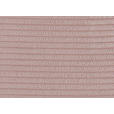 SCHLAFSOFA Cord Altrosa  - Schwarz/Altrosa, Design, Textil/Metall (170/88/110cm) - Novel