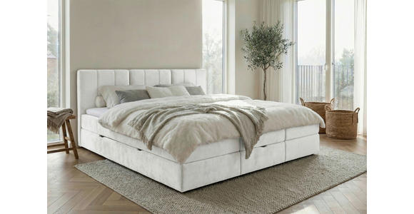 FAMILIENBETT - Creme/Schwarz, Design, Holzwerkstoff/Kunststoff (270/200cm) - Esposa
