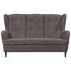 KÜCHENSOFA in Textil Grau  - Schwarz/Grau, Konventionell, Holz/Textil (176/103/98cm) - MID.YOU