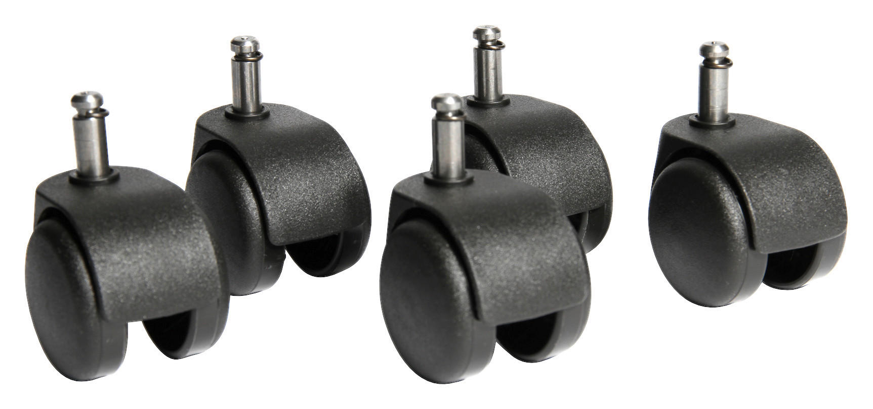 DREHSTUHLROLLE  in  - Schwarz, Basics, Kunststoff (5cm) - Topstar