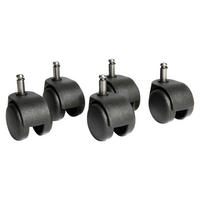 DREHSTUHLROLLE  in  - Schwarz, Basics, Kunststoff (5cm) - Topstar