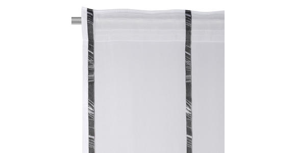 FERTIGVORHANG halbtransparent - Schwarz, Design, Textil (140/255cm) - Novel