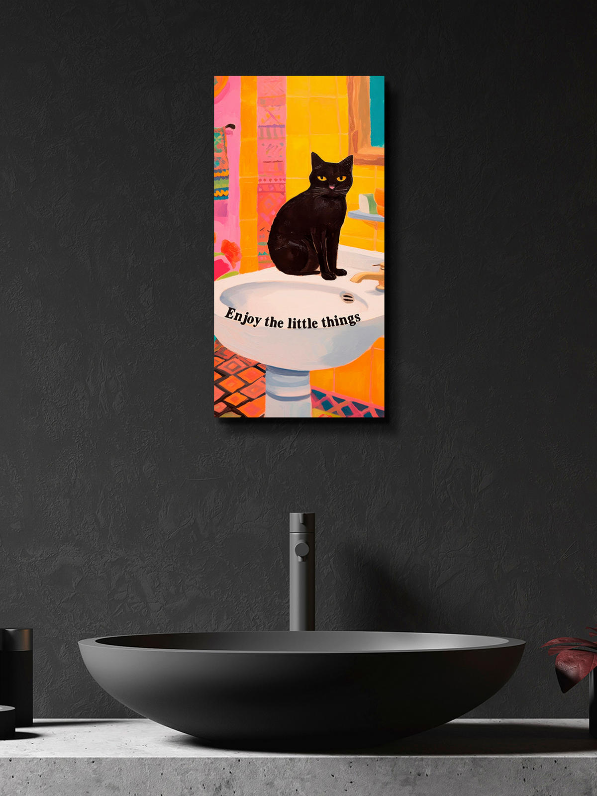 KUNSTDRUCK 20/40 cm  - Multicolor, Design, Holzwerkstoff/Textil (20/40cm) - Monee