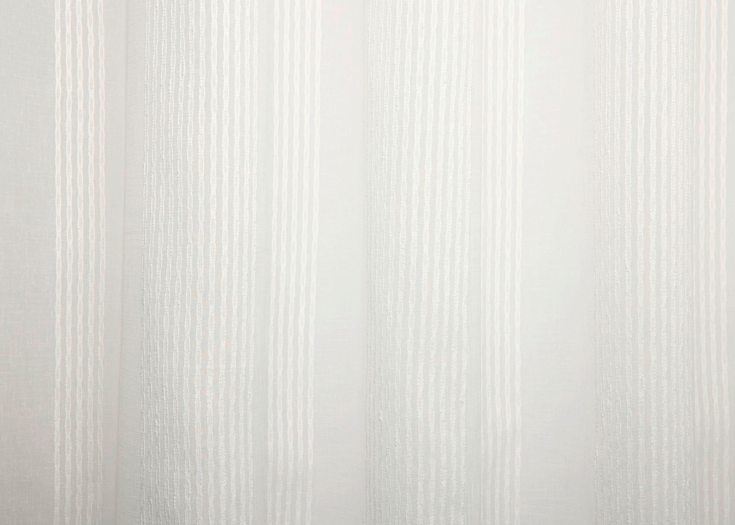 MATERIJAL ZA ZAVESE ecru - ecru, Osnovno, tekstil (300cm)