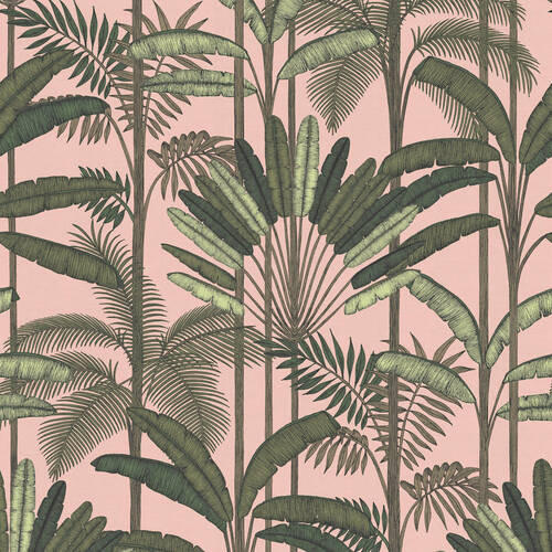 Xora Vliestapete Pink 52x1005 cm