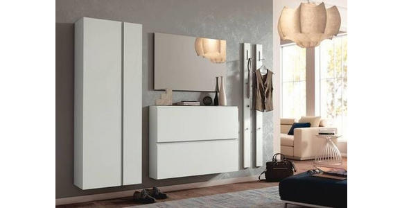 GARDEROBENSCHRANK 60/179/33 cm - Anthrazit/Weiß, Design, Holzwerkstoff (60/179/33cm) - Moderano