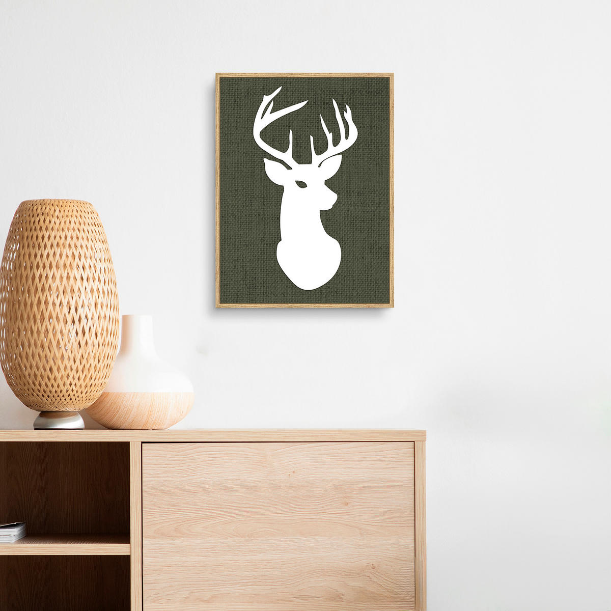 KUNSTDRUCK 31,2/41,2 cm  - Eichefarben/Multicolor, LIFESTYLE, Holzwerkstoff (31,2/41,2cm) - Monee