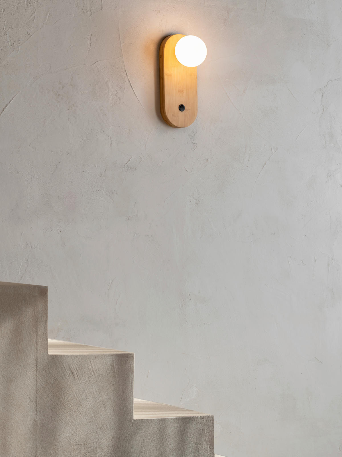 NÁSTENNÉ SVIETIDLO, 14,5/30 cm  - prírodná farba, Trend, drevo (14,5/30cm) - Good & Mojo