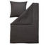 BETTWÄSCHE Flanell Anthrazit - Anthrazit, Basics, Textil (135/200cm) - ESTELLA