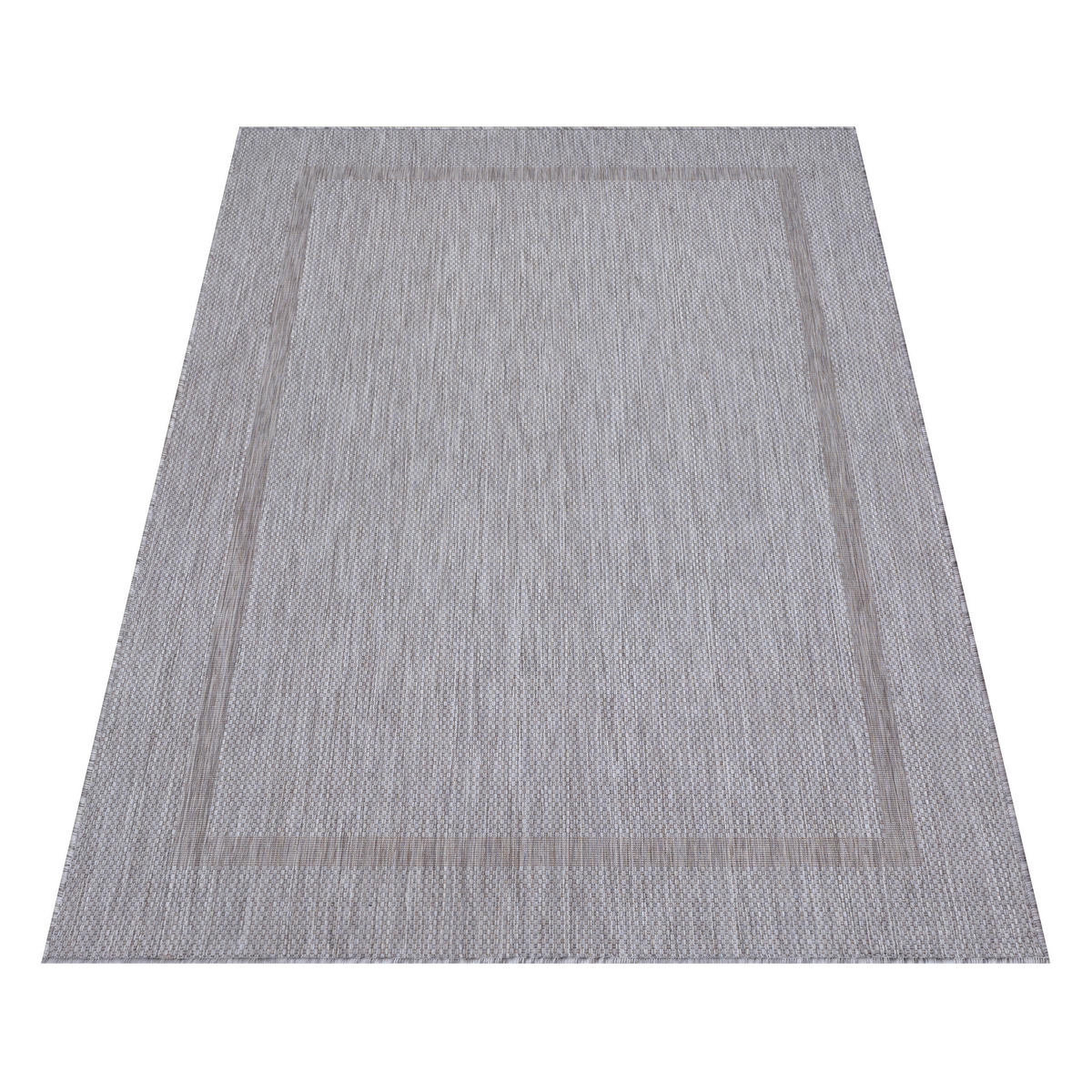 FLACHWEBETEPPICH 280/370 cm Relax Silberfarben  - Silberfarben, Basics, Textil (280/370cm) - Novel