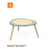 KINDERSPIELTISCH - Weiß/Grün, Basics, Holz (70/73/60cm) - Stokke