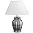 LAMPA STOLNÍ - bílá/barvy chromu, Design, textil/keramika (22/30cm) - Boxxx LAMPA STOLNÍ - bílá/barvy chromu, Design, textil/keramika (22/30cm) - Boxxx