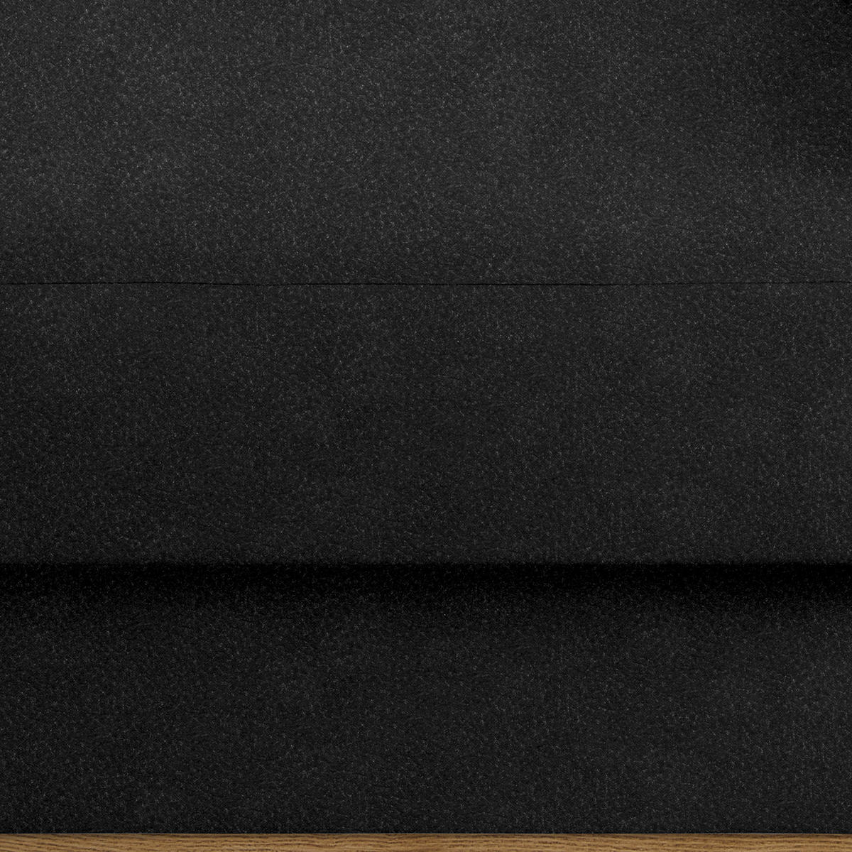 ECKSOFA in Lederlook, Mikrofaser Schwarz  - Schwarz, Konventionell, Holz/Textil (167/234cm) - MID.YOU