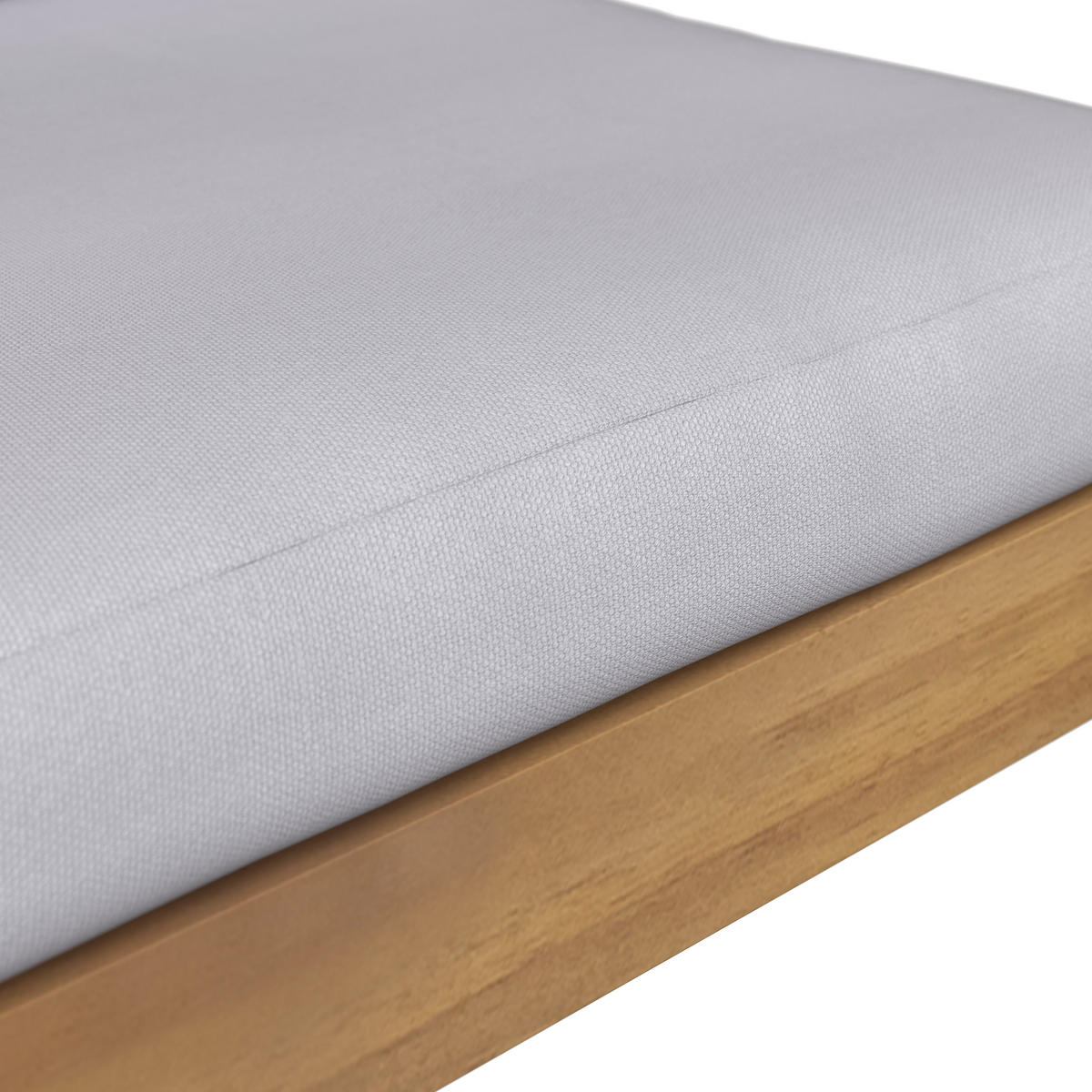 GARTENSTUHL in Holz, Kunststoff, Textil Akaziefarben, Beige  - Beige/Akaziefarben, Design, Holz/Kunststoff (59/74/61cm) - Ambia Garden