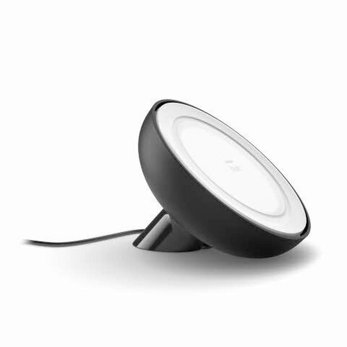 LED-TISCHLEUCHTE White Color Bloom 13/12,6 cm   - Schwarz, Design, Kunststoff (13/12,6cm) - Philips HUE