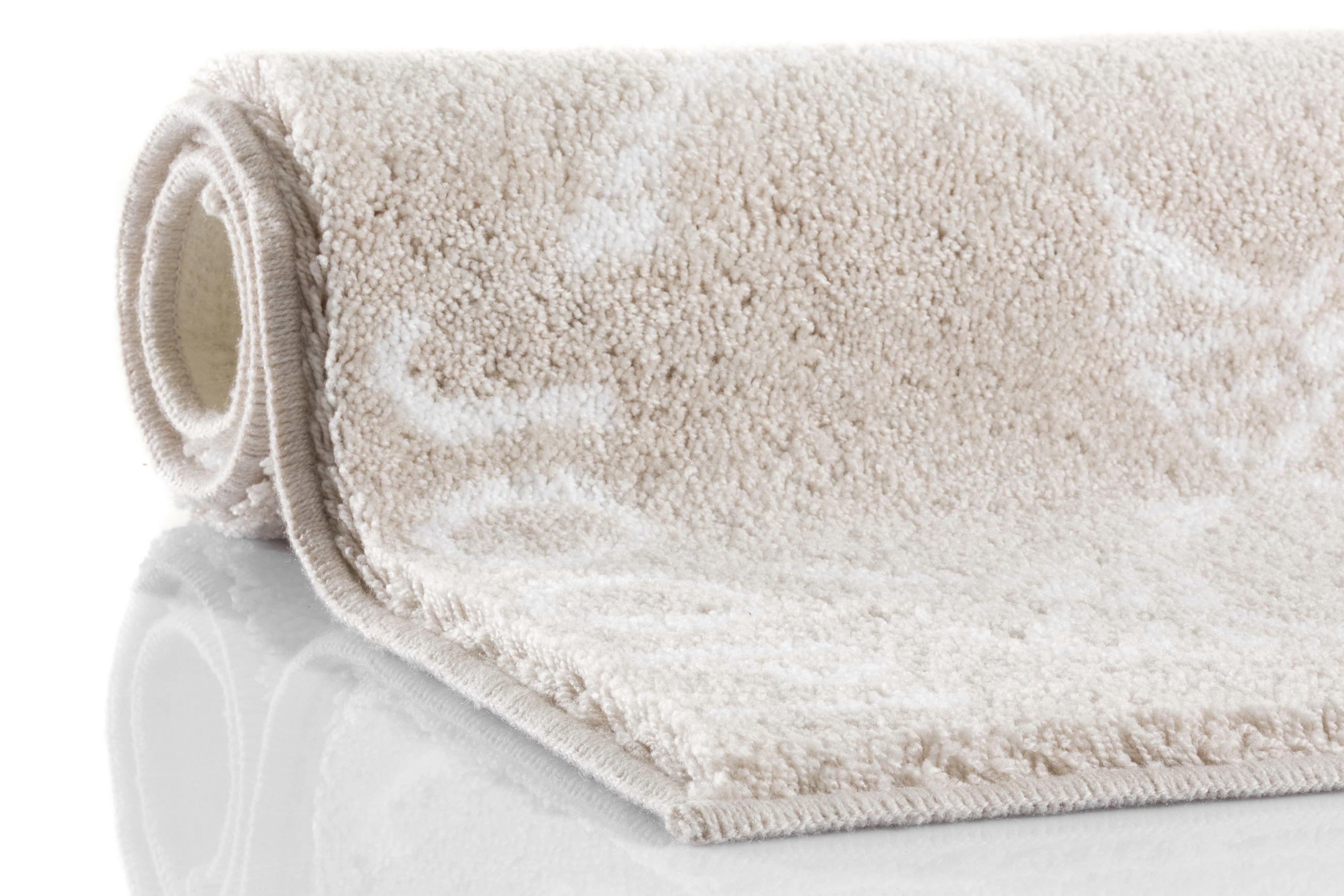 BADTEPPICH Naturfarben 60/90 cm  - Naturfarben, Design, Kunststoff/Textil (60/90cm) - Joop!