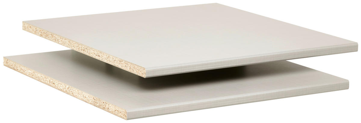EINLEGEBODENSET 48/2/50 cm   - Grau, Modern, Holzwerkstoff (48/2/50cm) - MID.YOU