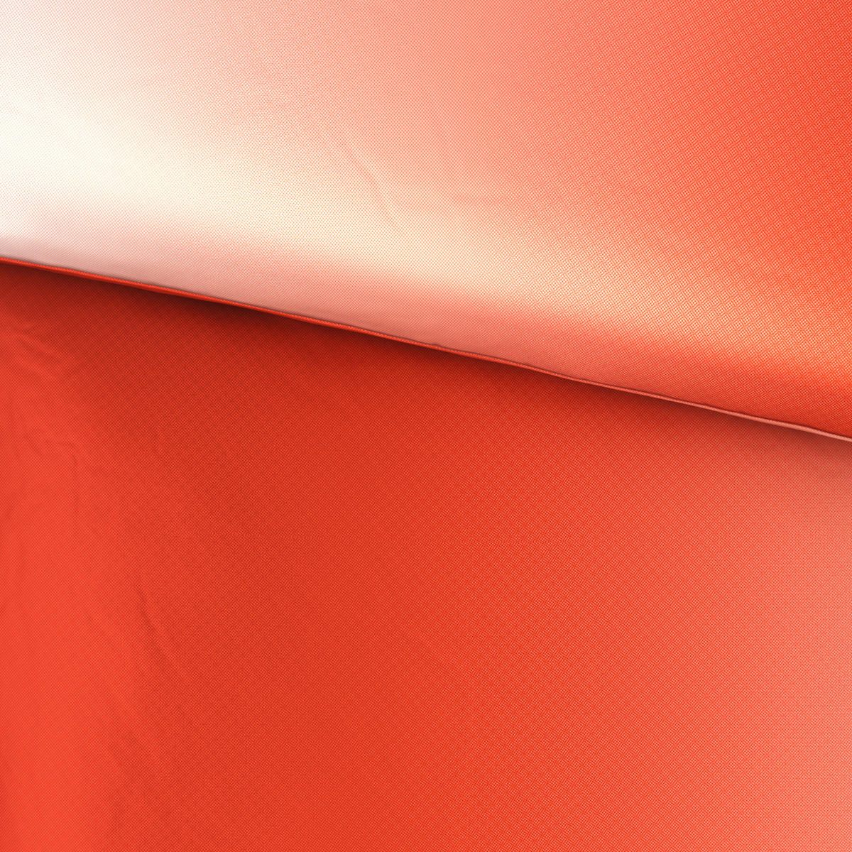 BETTWÄSCHE KALIO Satin 140/200 cm  - Orange/Weiß, KONVENTIONELL, Textil (140/200cm) - Esposa