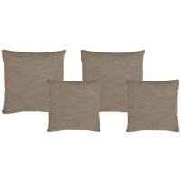 ZIERKISSENSET  42/53/42/53 cm   - Braun, Konventionell, Textil (42/53/42/53cm) - Livetastic
