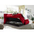 BOXSPRINGBETT 180/200 cm in Rot - Silberfarben/Rot, KONVENTIONELL, Holzwerkstoff/Kunststoff (180/200cm) - Carryhome BOXSPRINGBETT 180/200 cm in Rot - Silberfarben/Rot, KONVENTIONELL, Holzwerkstoff/Kunststoff (180/200cm) - Carryhome