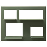 WANDREGAL  72/55/26,5 cm  - Mintgrün, Design, Metall (72/55/26,5cm) - Novel